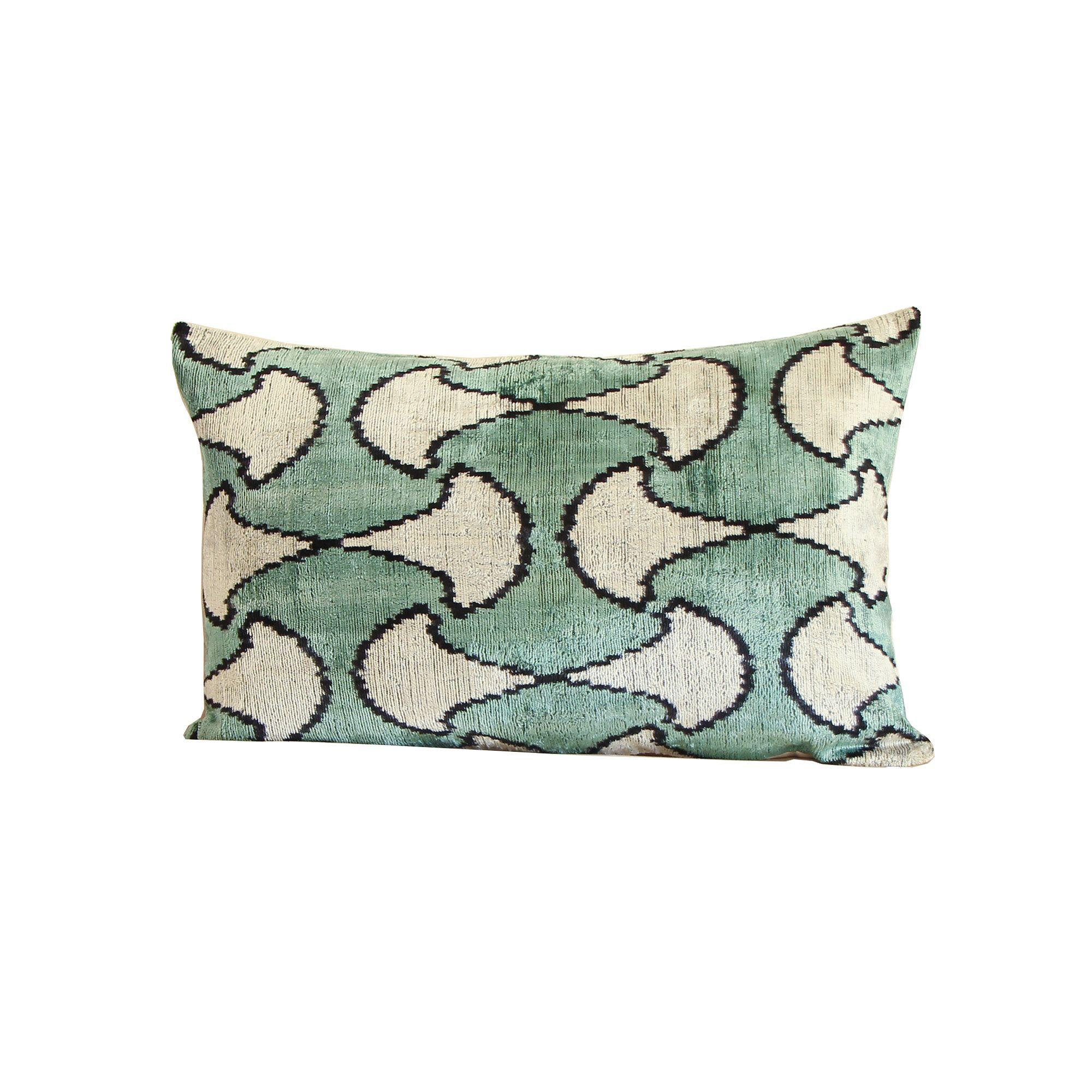 Cojín de terciopelo de seda 60x40 cms Rohan-0