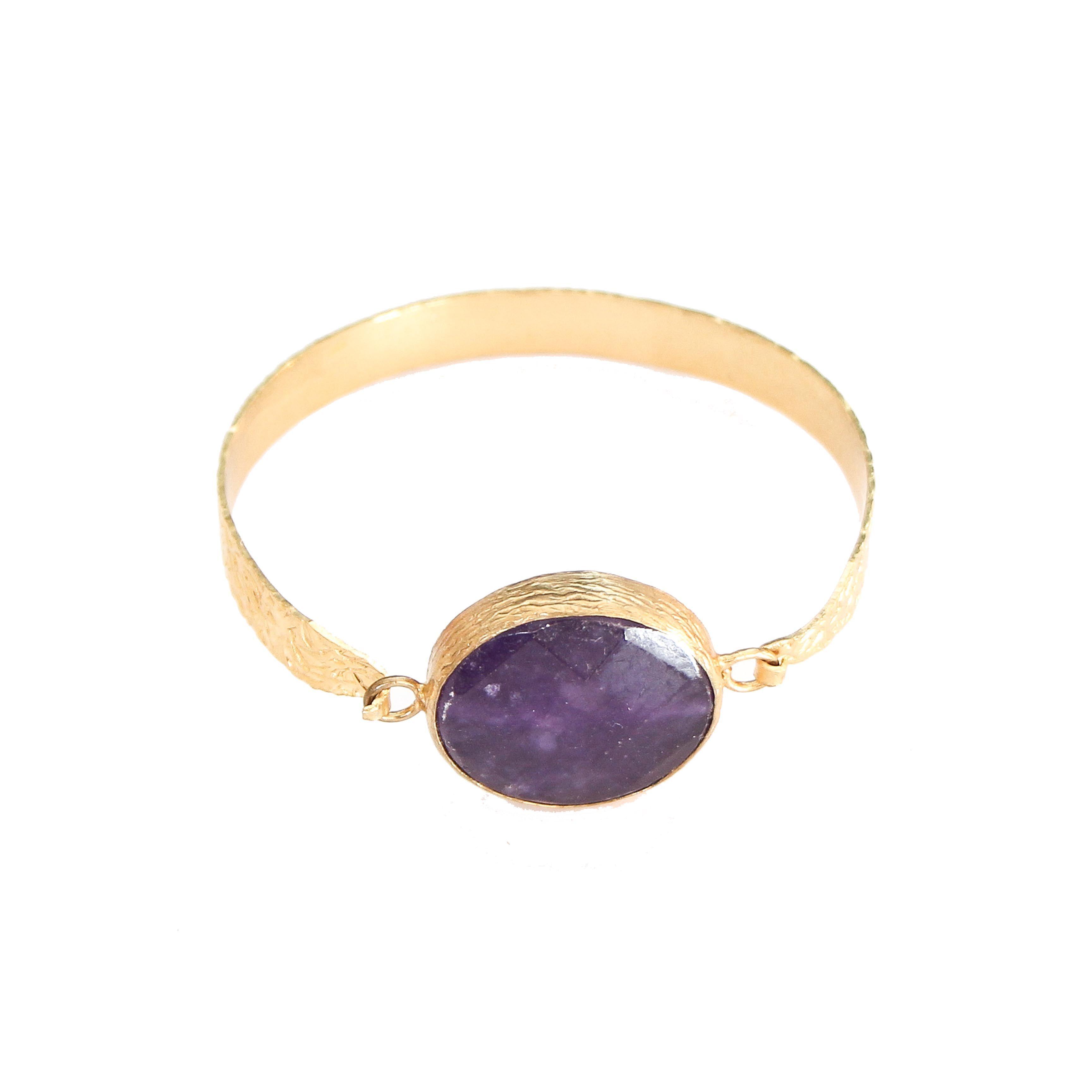Pulsera Lia ágata violeta-0