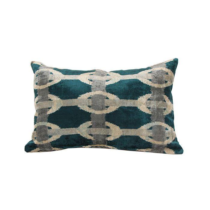 Cojín de terciopelo de seda 60x40 cms Diceleri-0