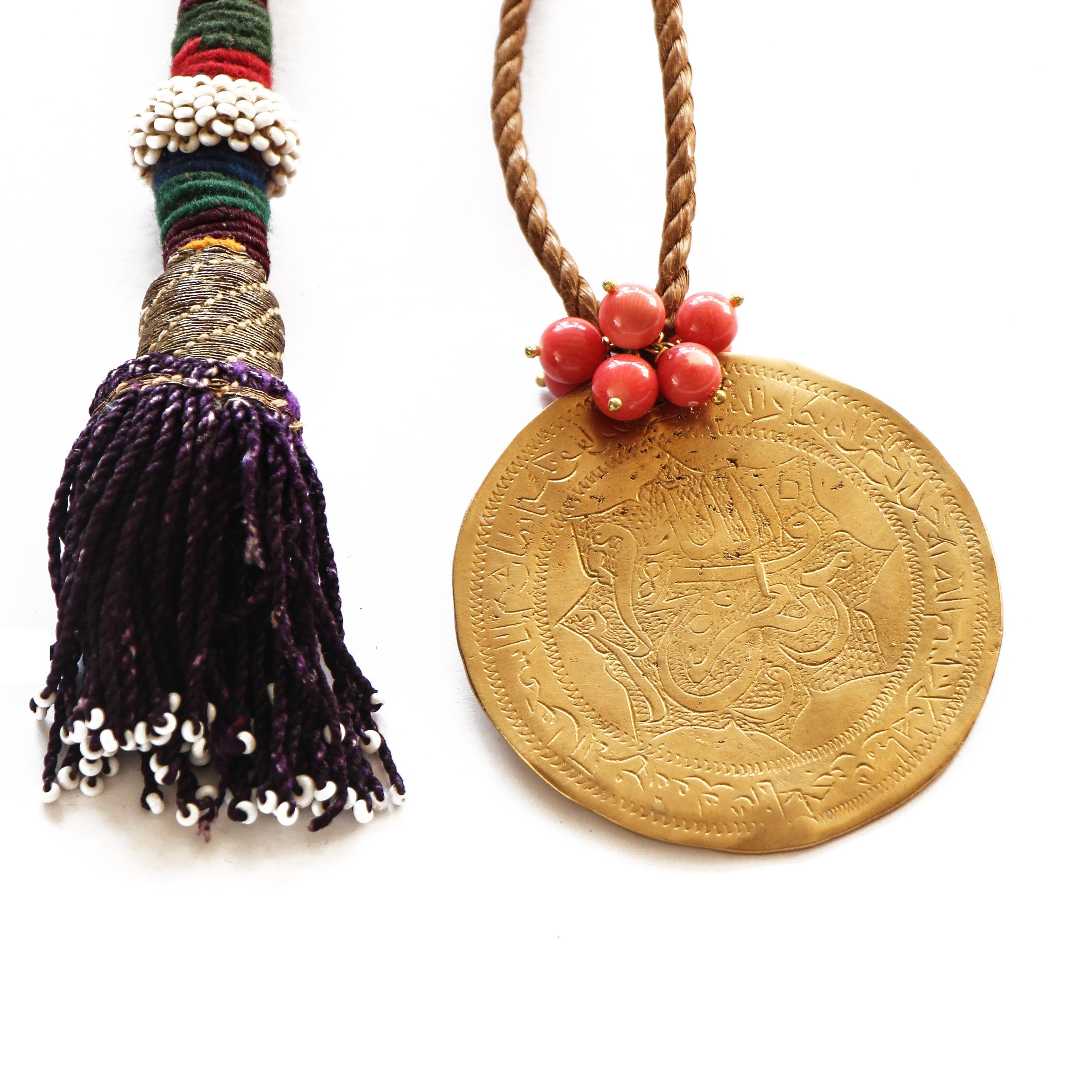 Collar Madalya tassels-2