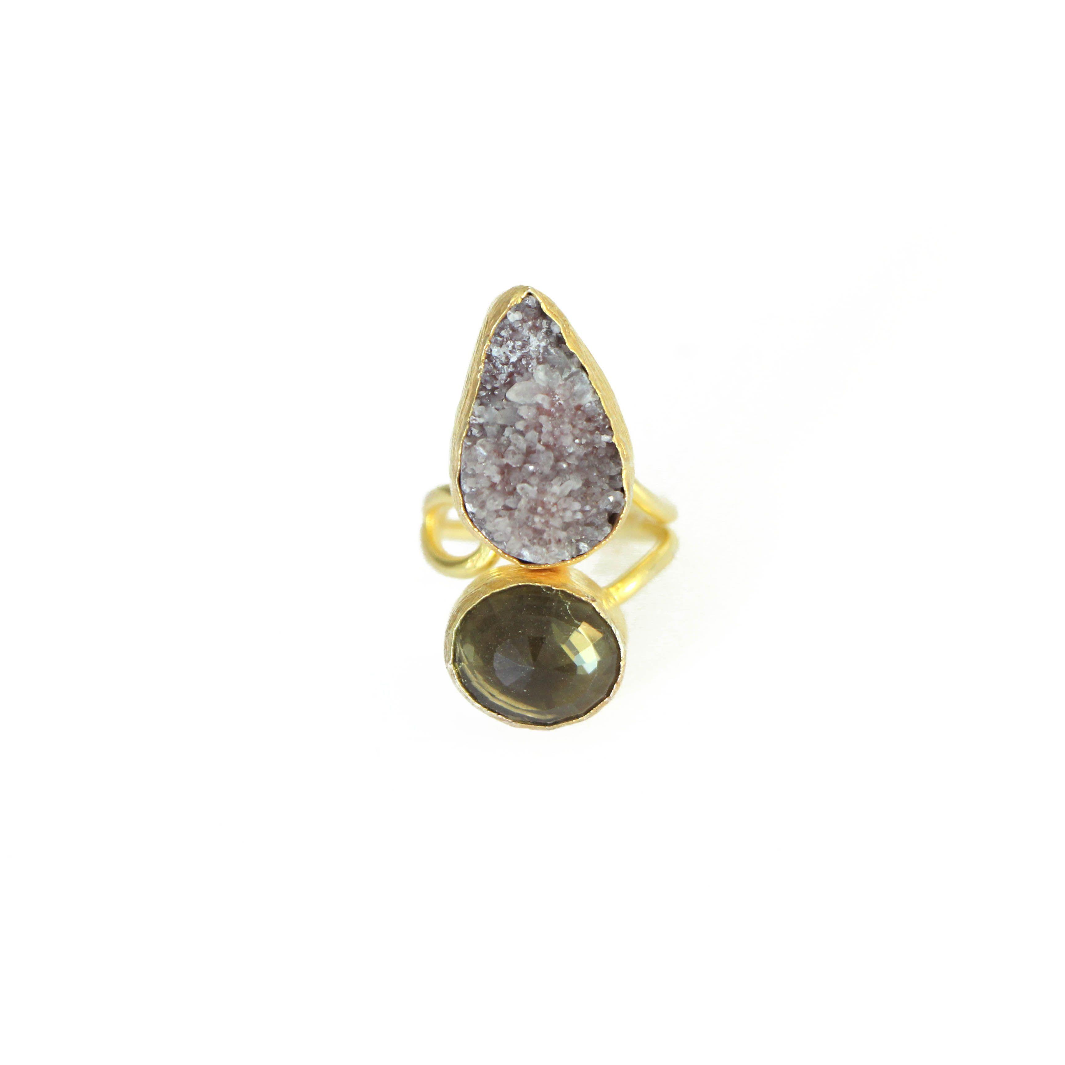 Anillo ajustable dúo otomano 10-1