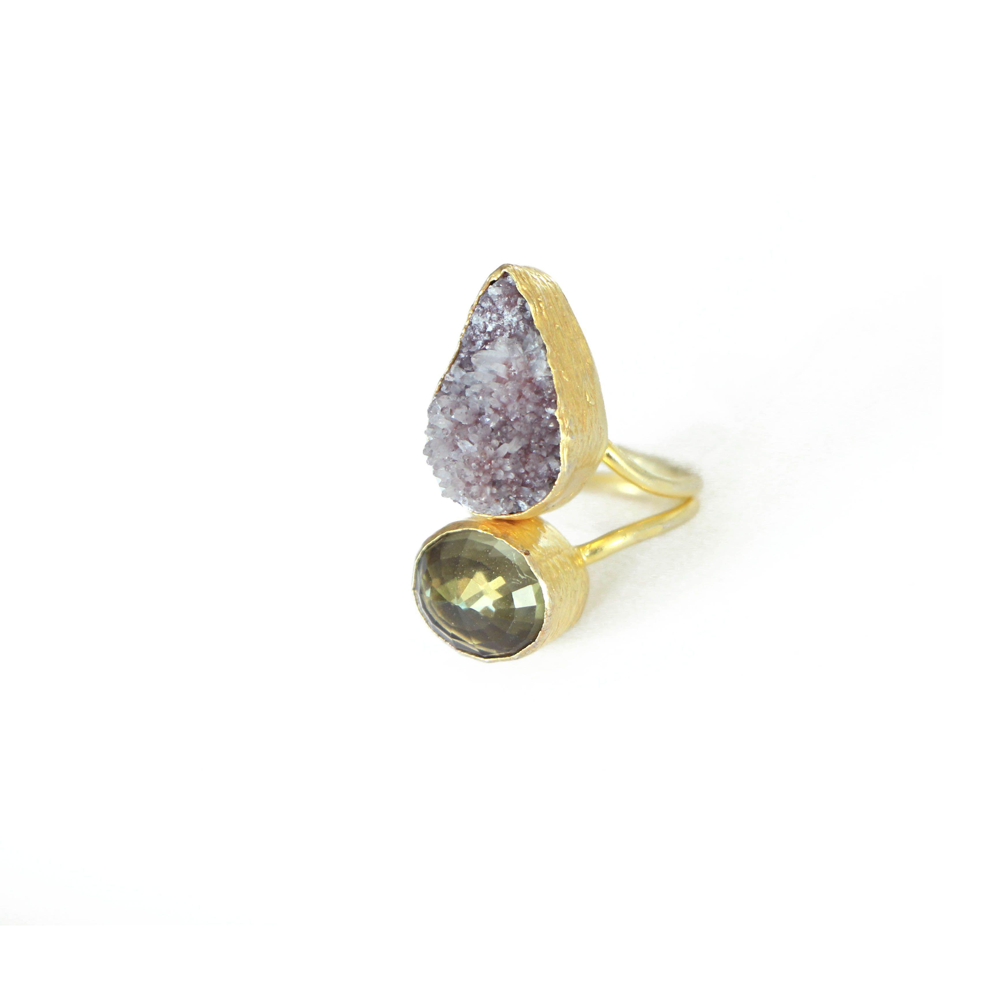 Anillo ajustable dúo otomano 10-0