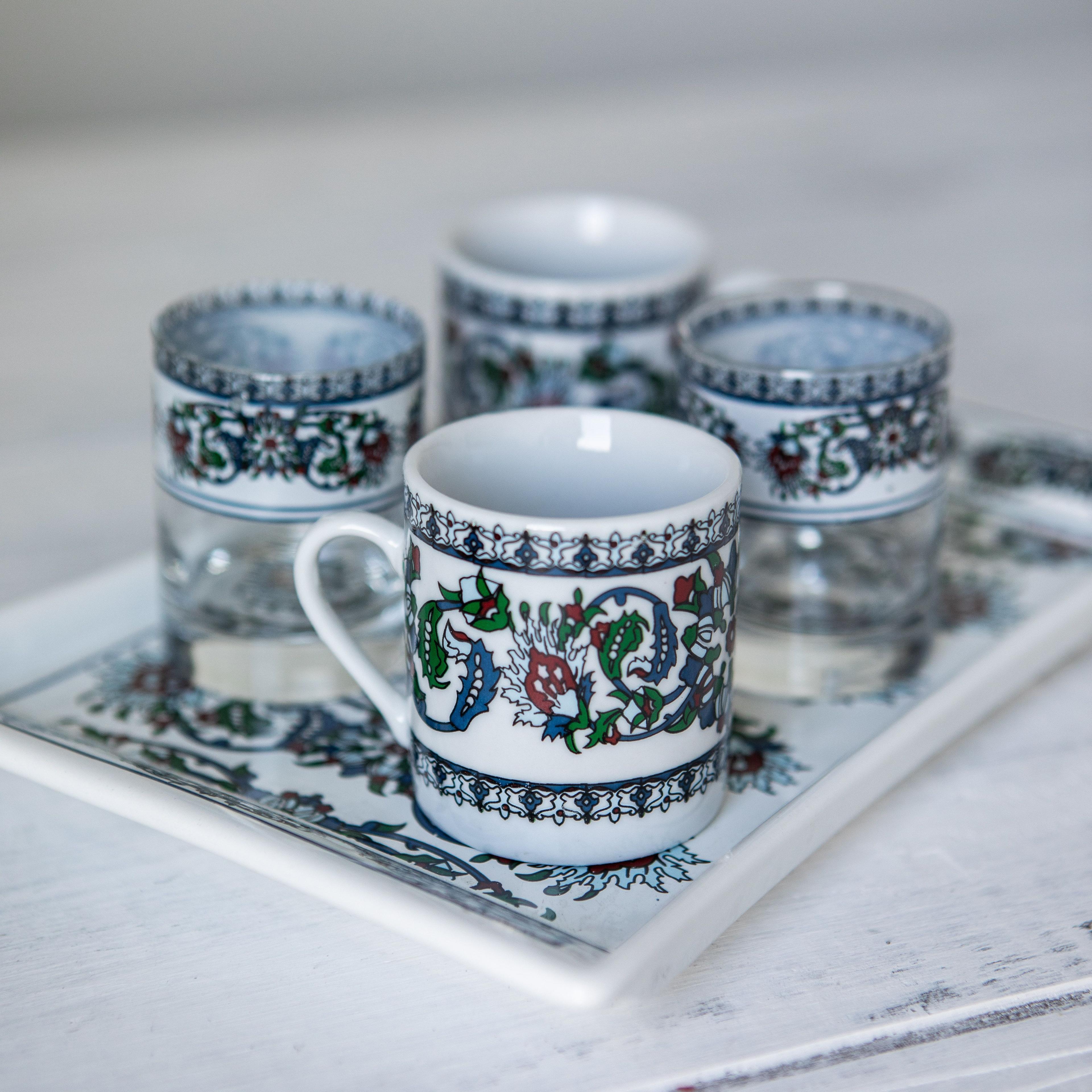 Set desayuno de cerámica turco Koyu-5