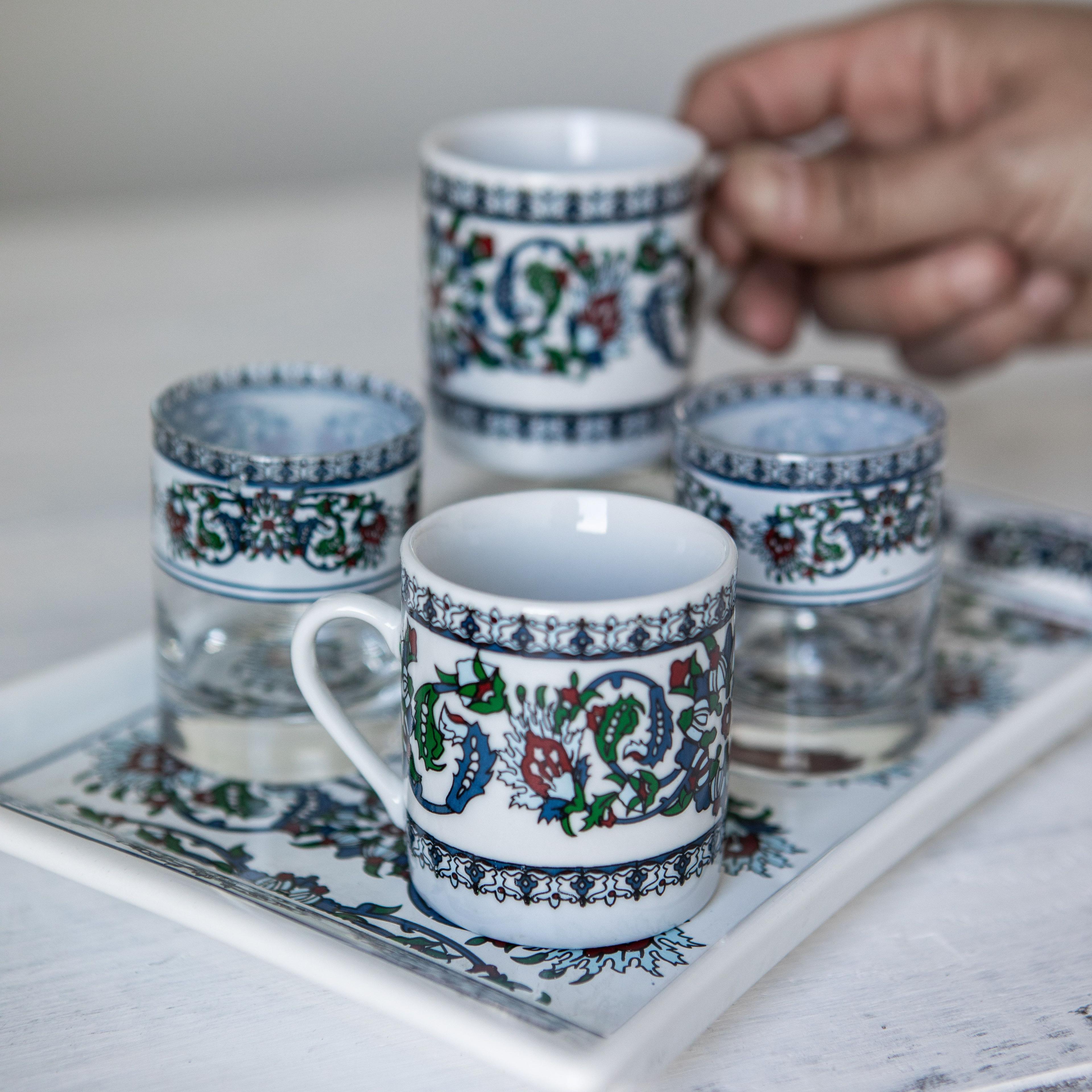 Set desayuno de cerámica turco Koyu-1