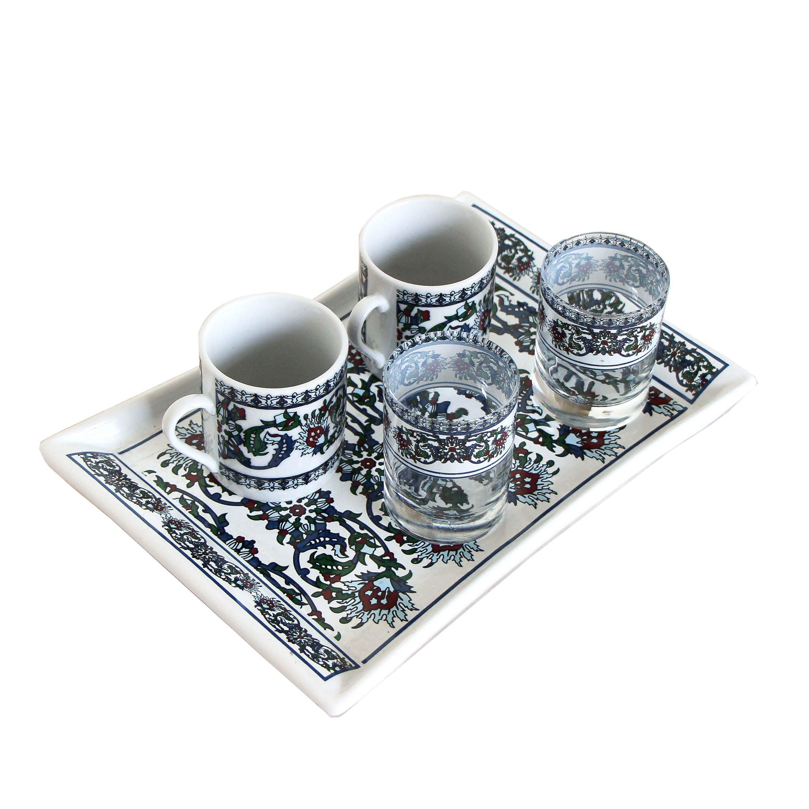 Set desayuno de cerámica turco Koyu-2