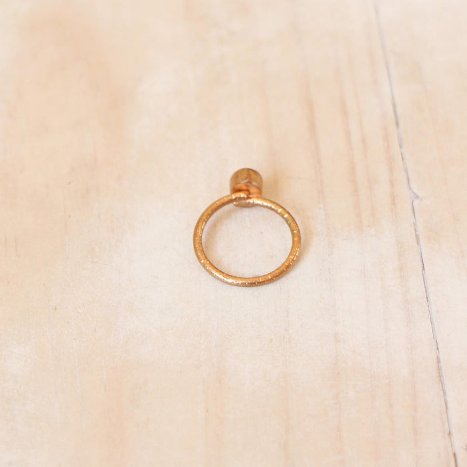 Anillo ajustable Fadia negro-2