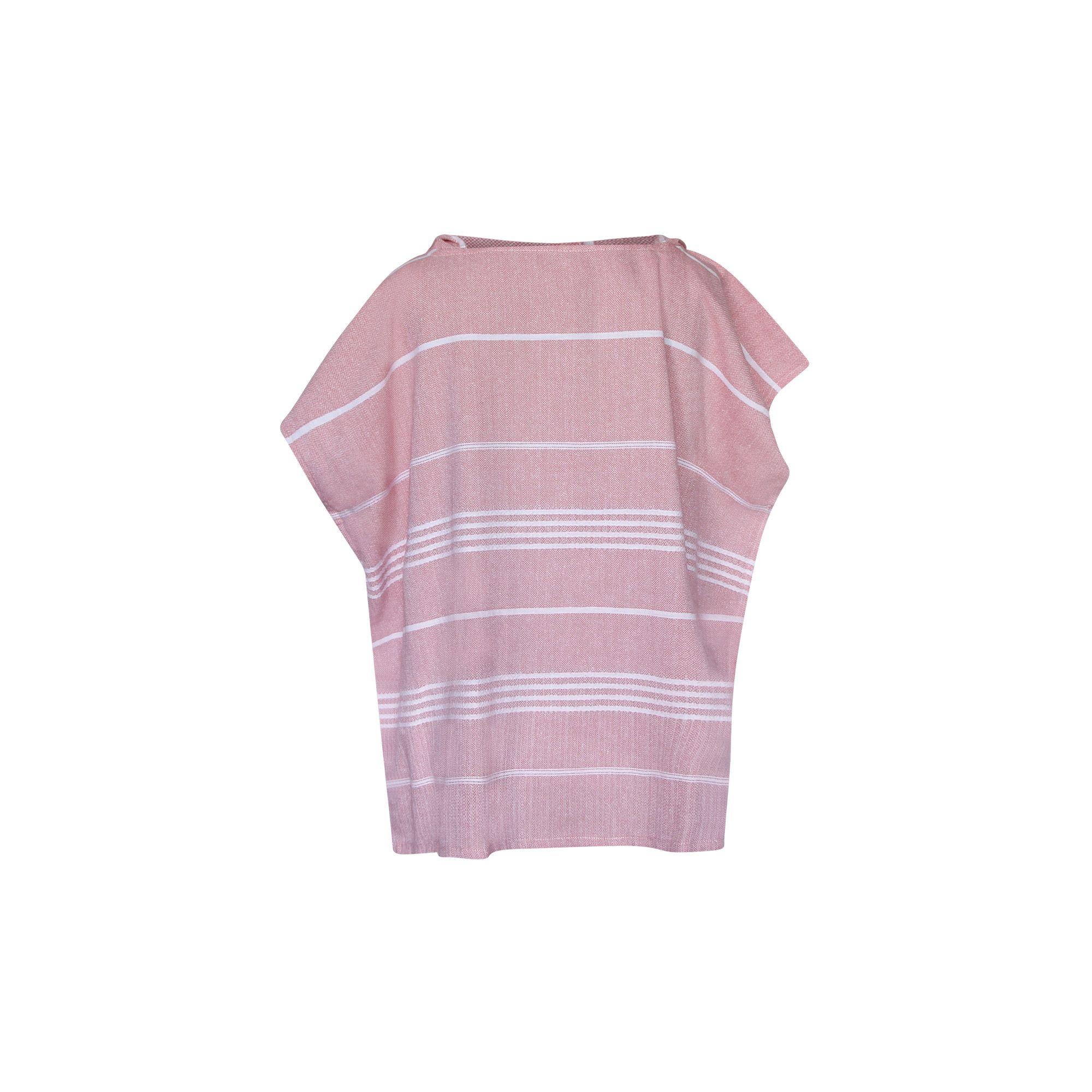 Poncho toalla niño Antalya coral M-2