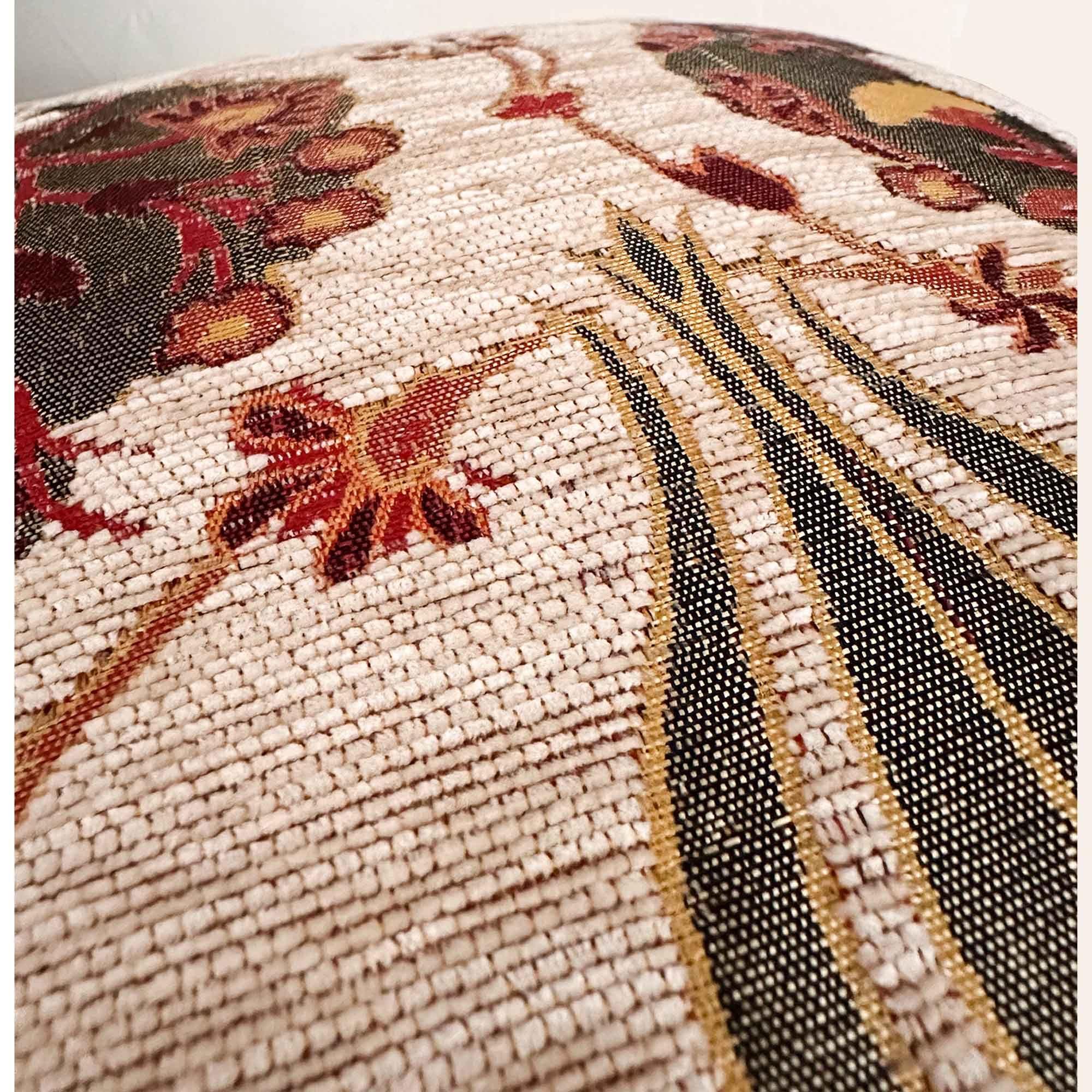 Cojín turco 44x44 Jardín Beige-1