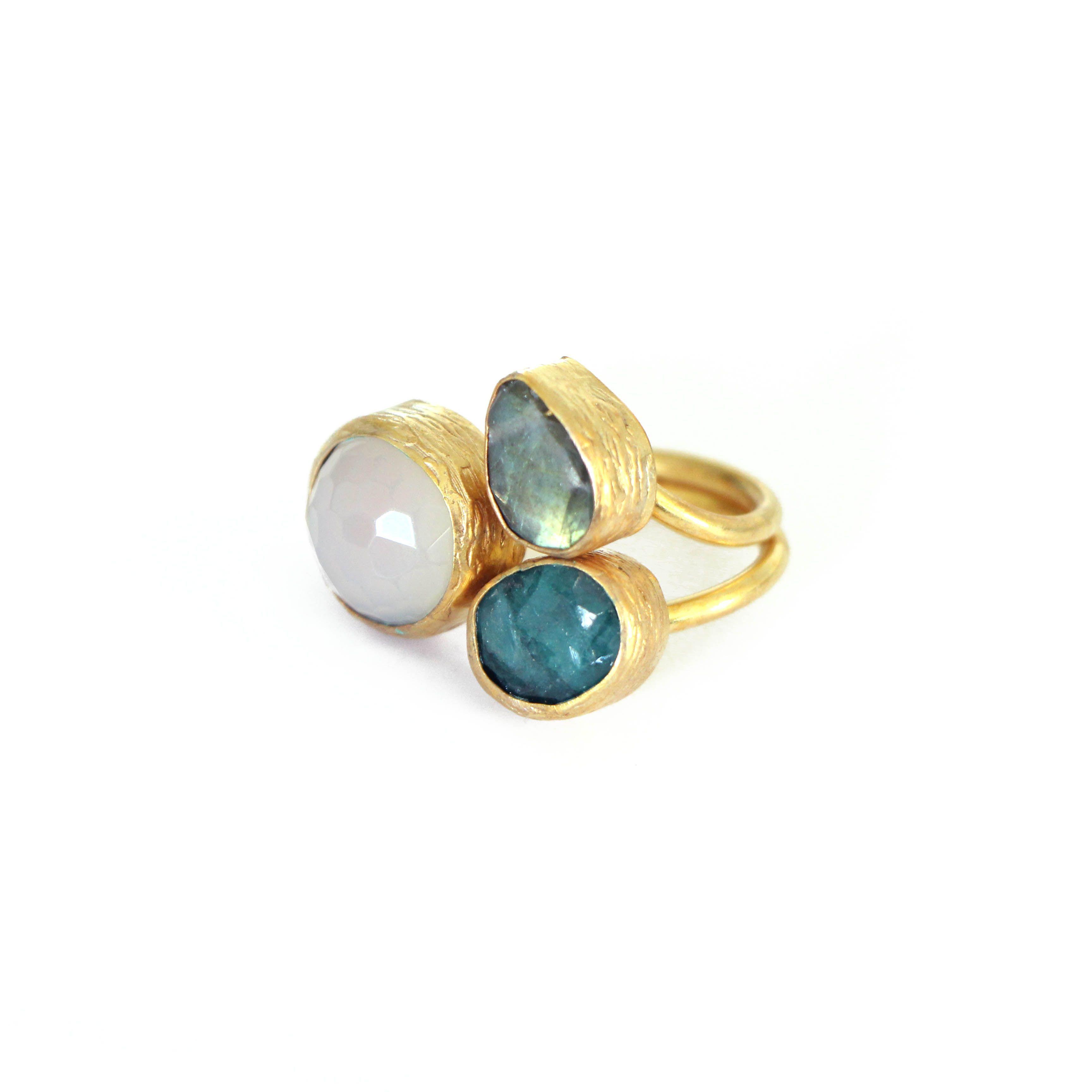 Anillo ajustable trilogía otomana 22-0