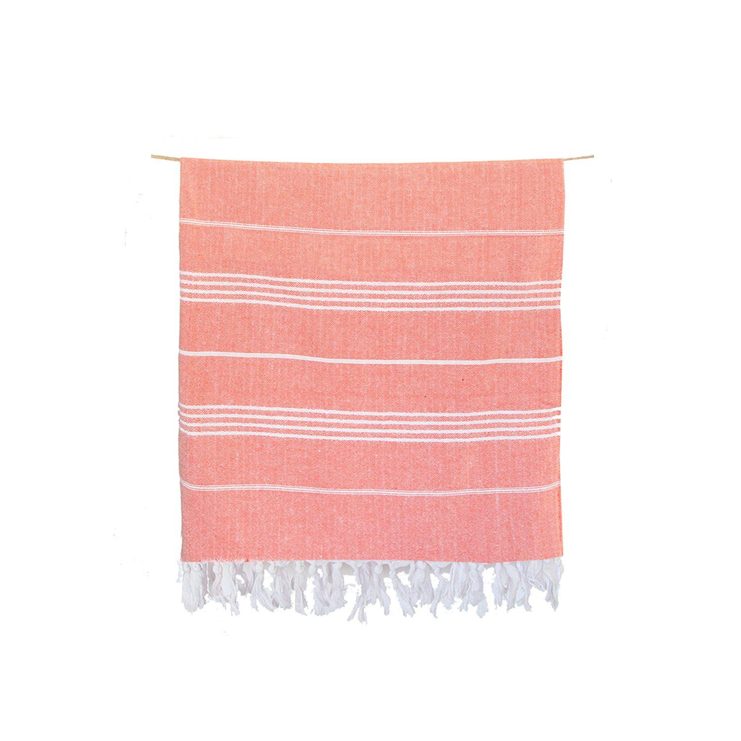 Toalla Turca Antalya Coral 90 x 170 cms-0