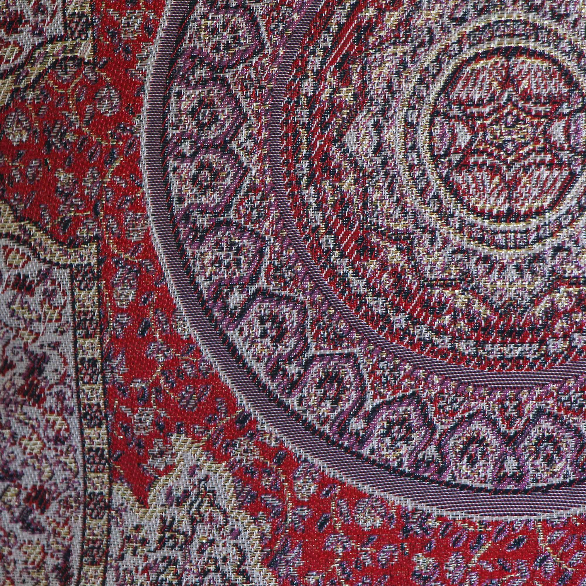 Cojín turco 43x43 Iznik Rojo-2