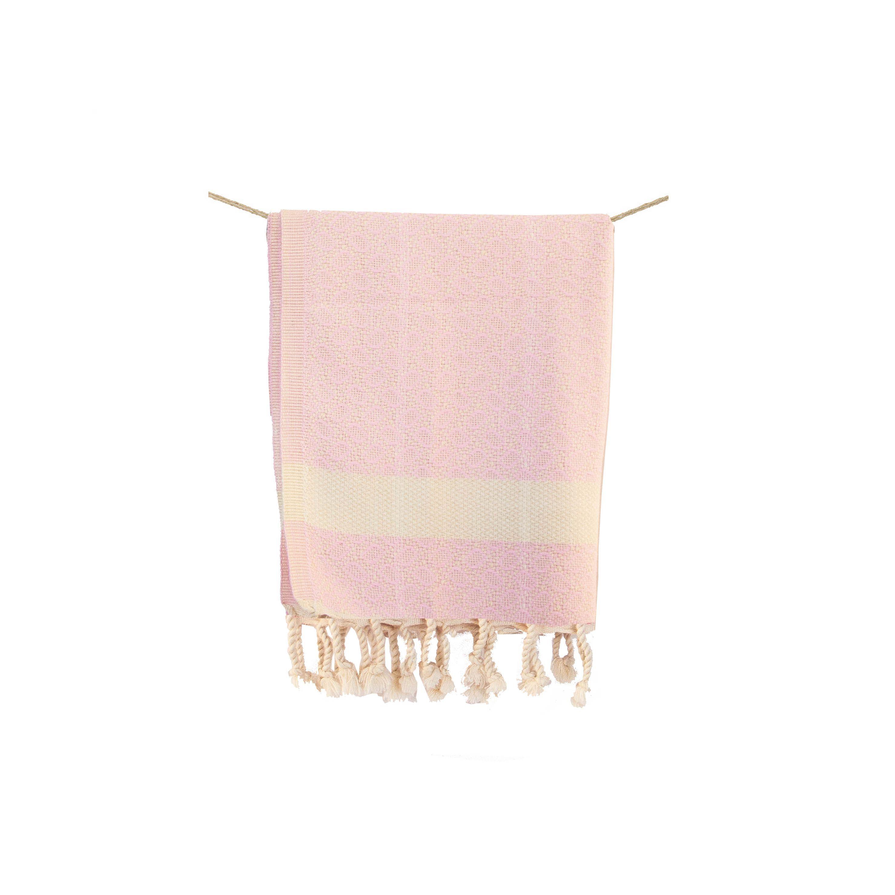 Toalla Turca S Akdeniz rosada 100 x 55 cms-0