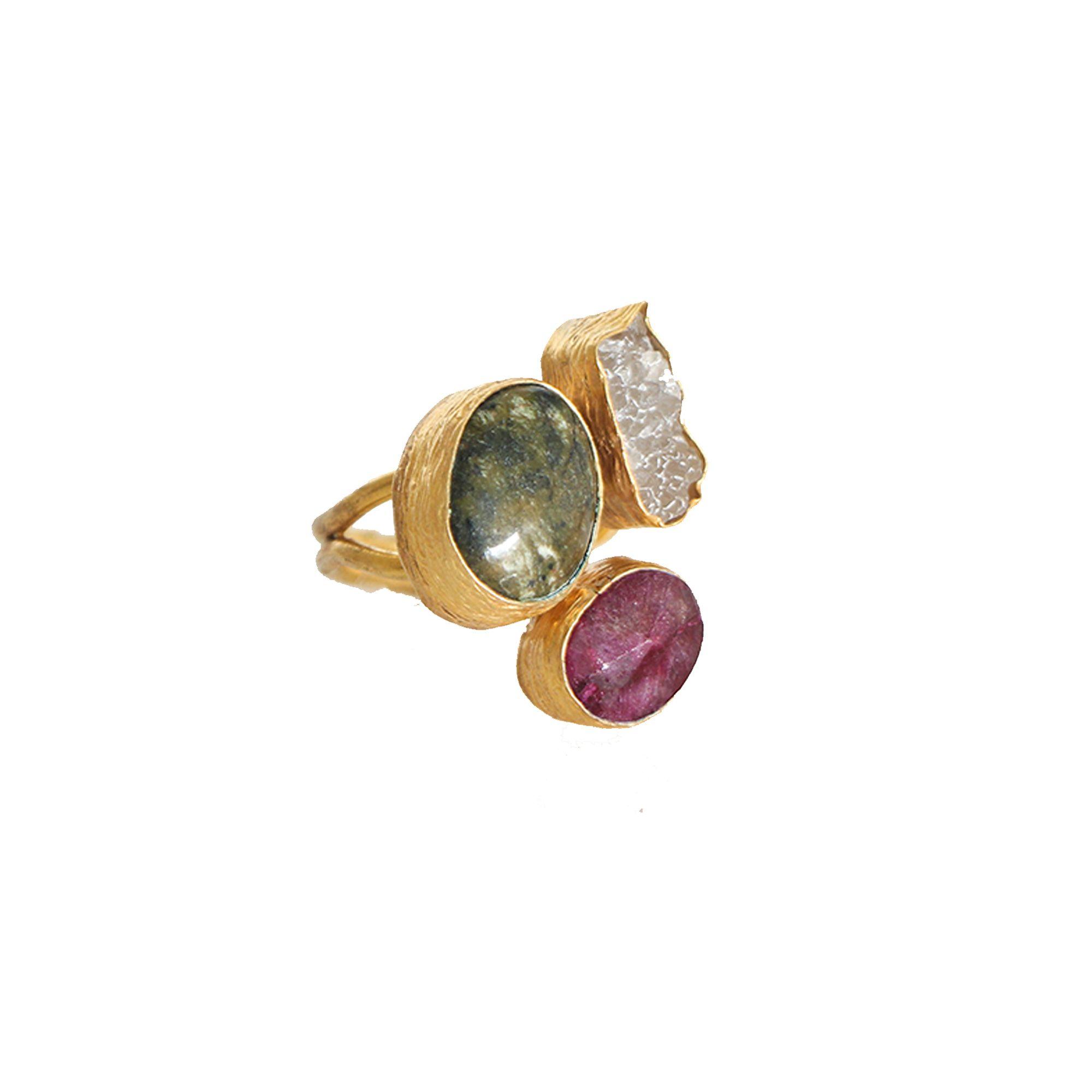 Anillo ajustable trilogía otomana 47-0