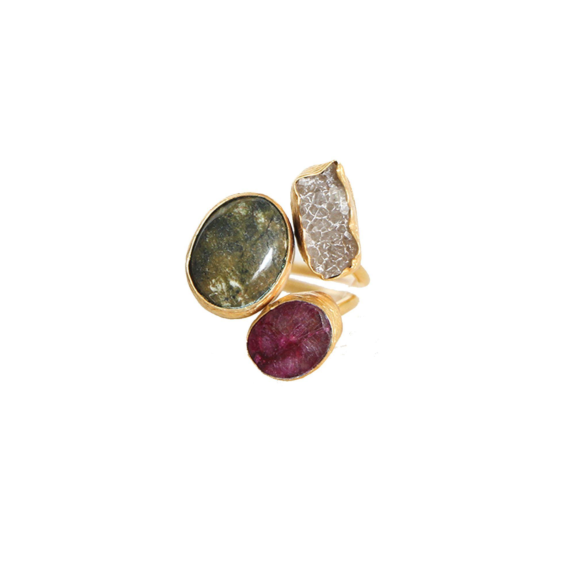 Anillo ajustable trilogía otomana 47-1