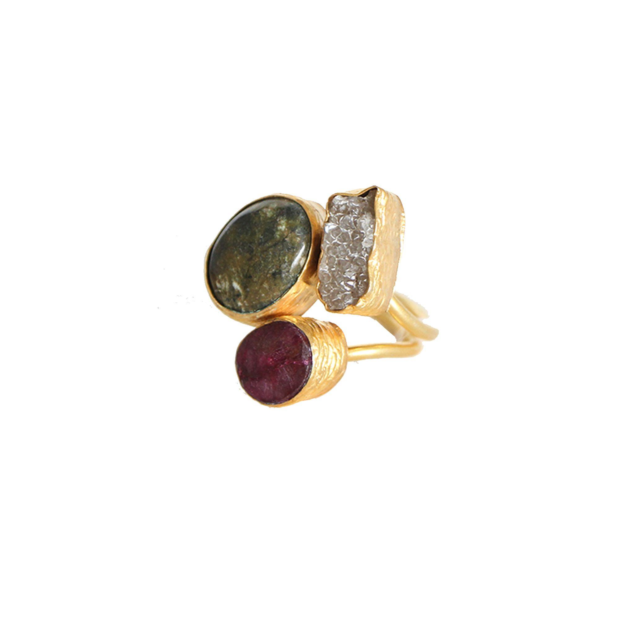Anillo ajustable trilogía otomana 47-2