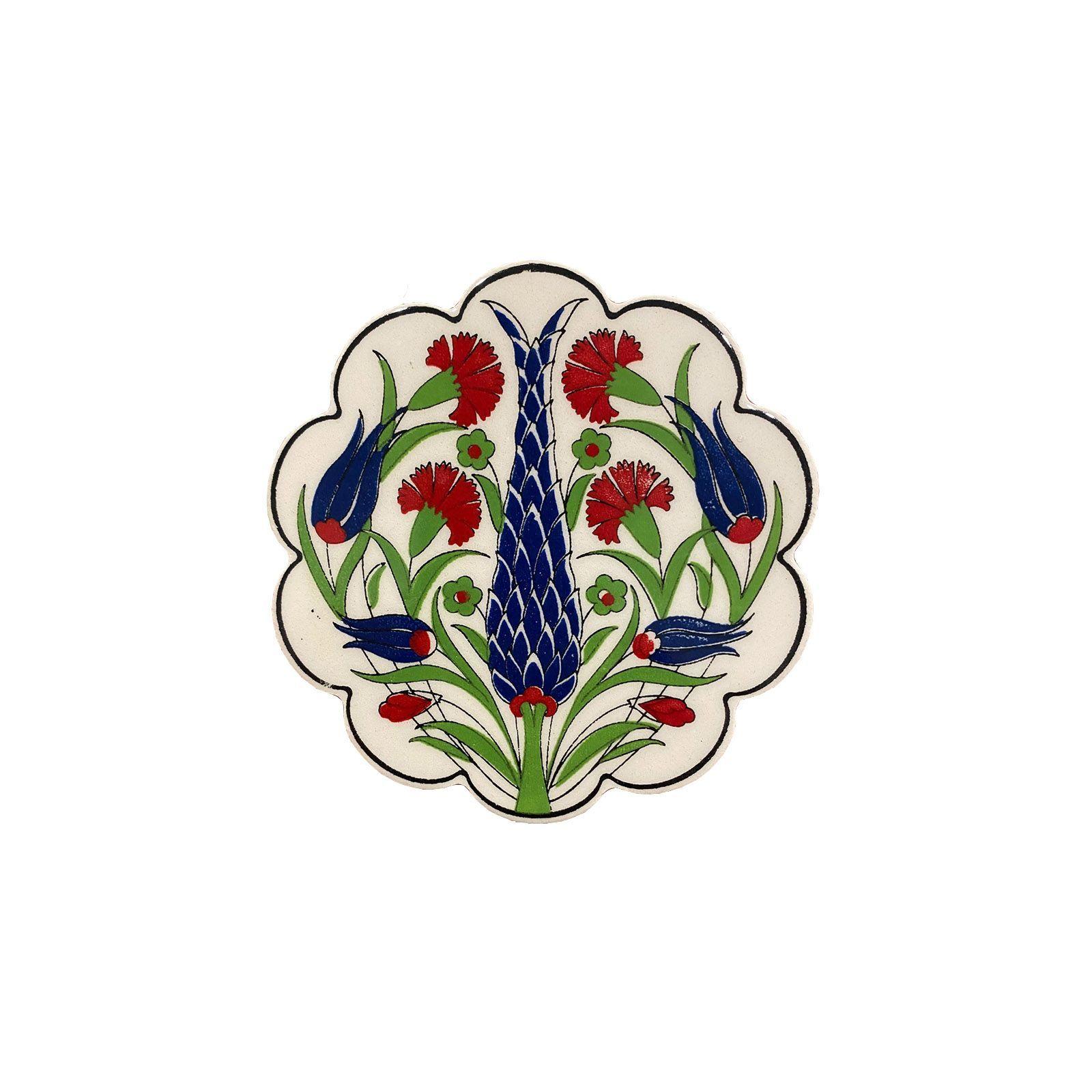 Posavaso de cerámica turco VII-0