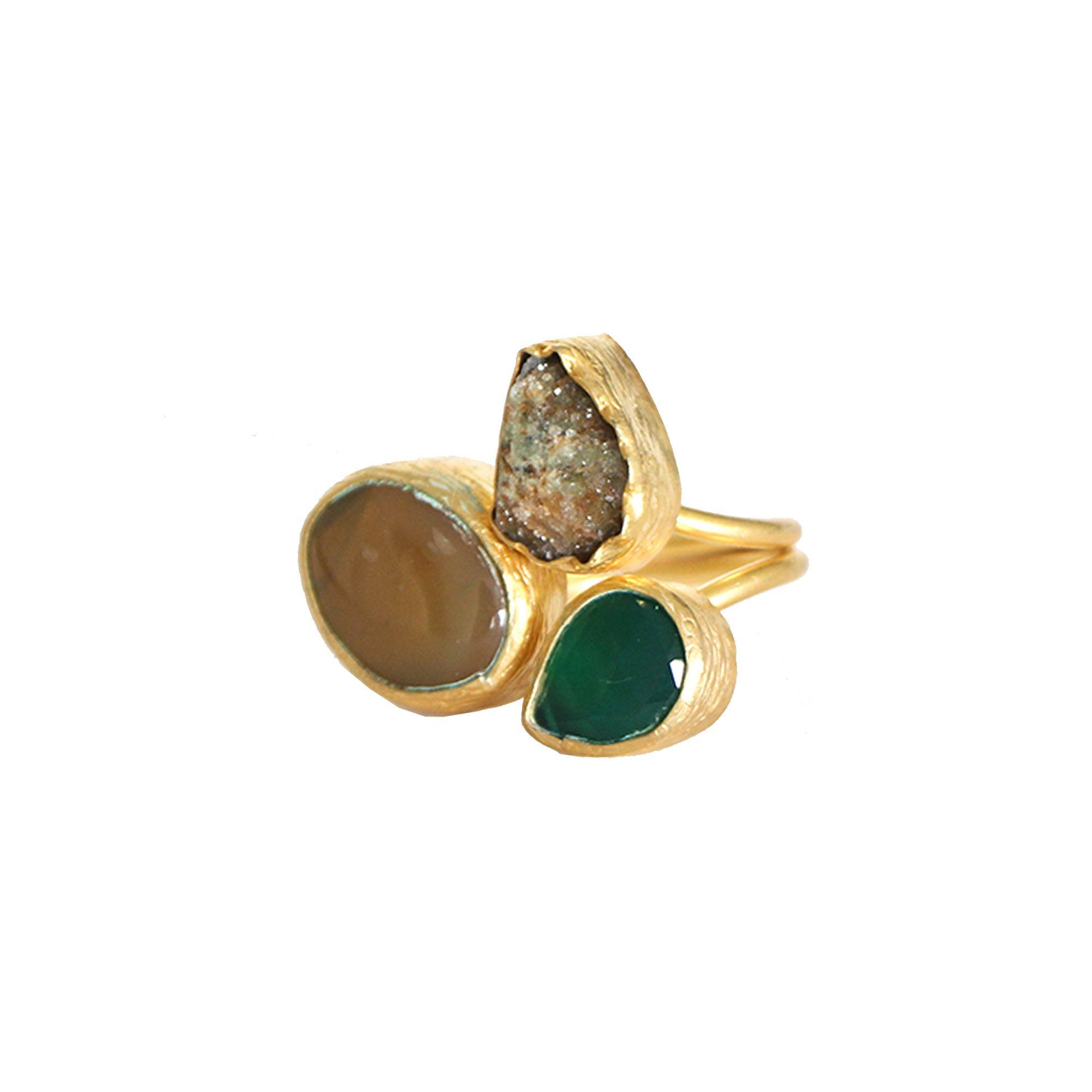 Anillo ajustable trilogía otomana 48-2