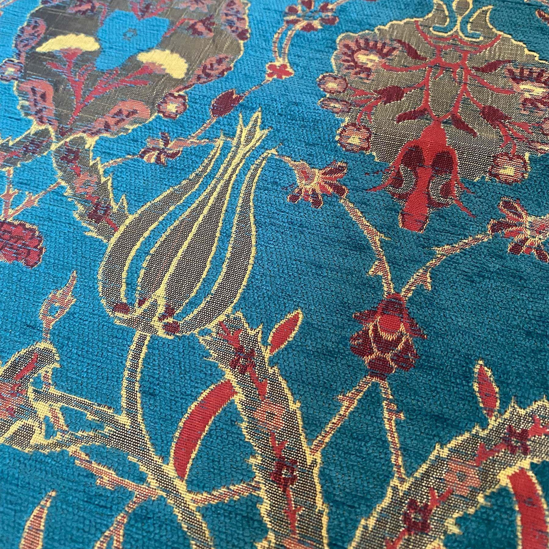 Camino de mesa 1,40 m Jardin azul egeo-2