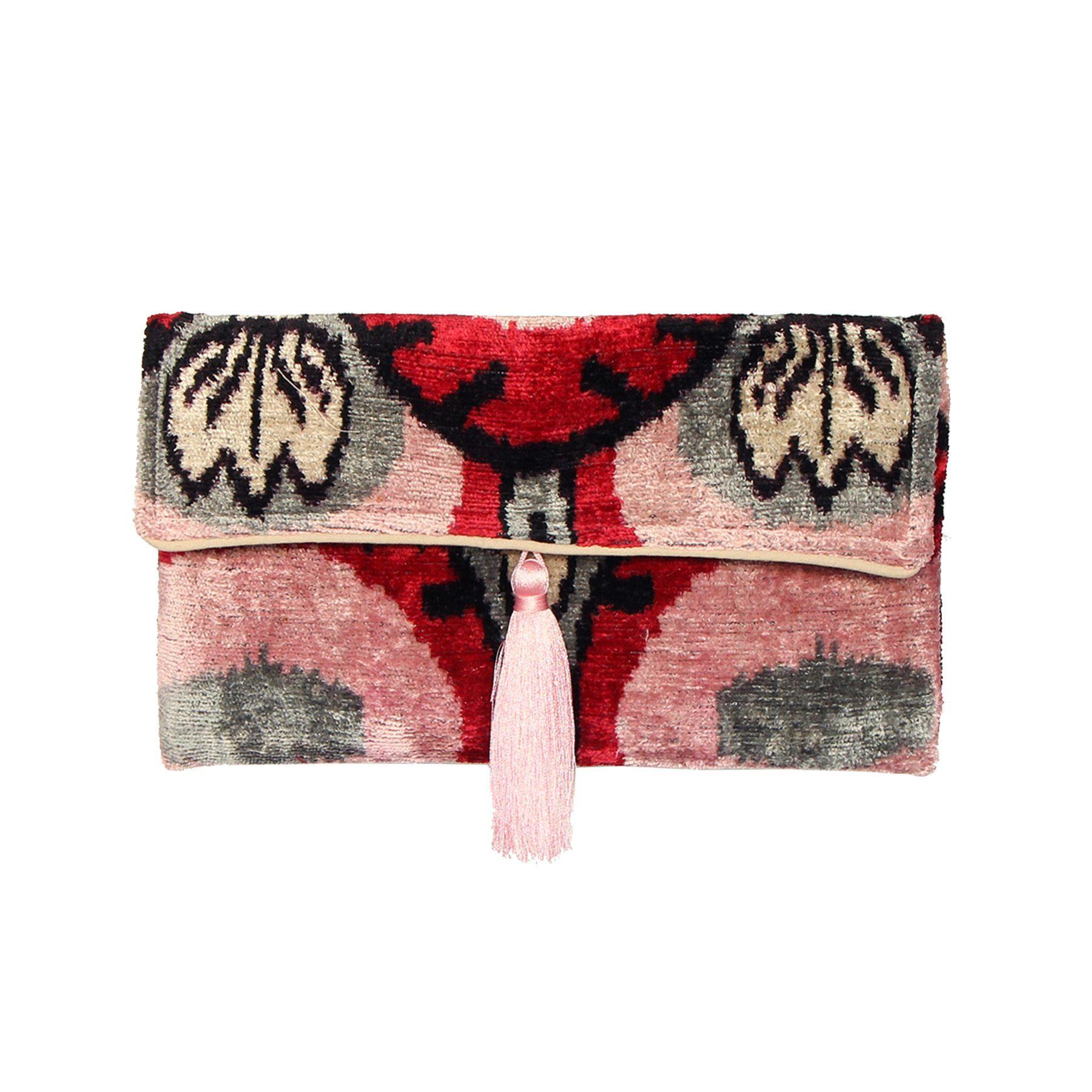 Clutch de terciopelo Theodora-0