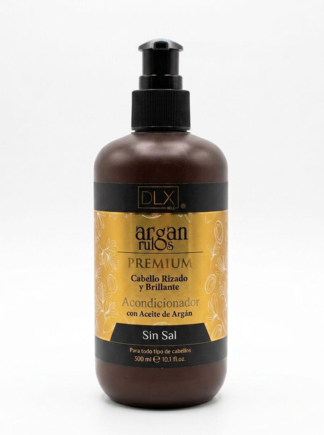 ACONDICIONADOR ARGAN RIZOS SIN SAL DELUXE 300ML-0
