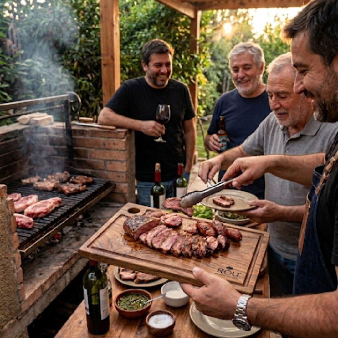 Tabla de asado parillera 50 cm ROU-2