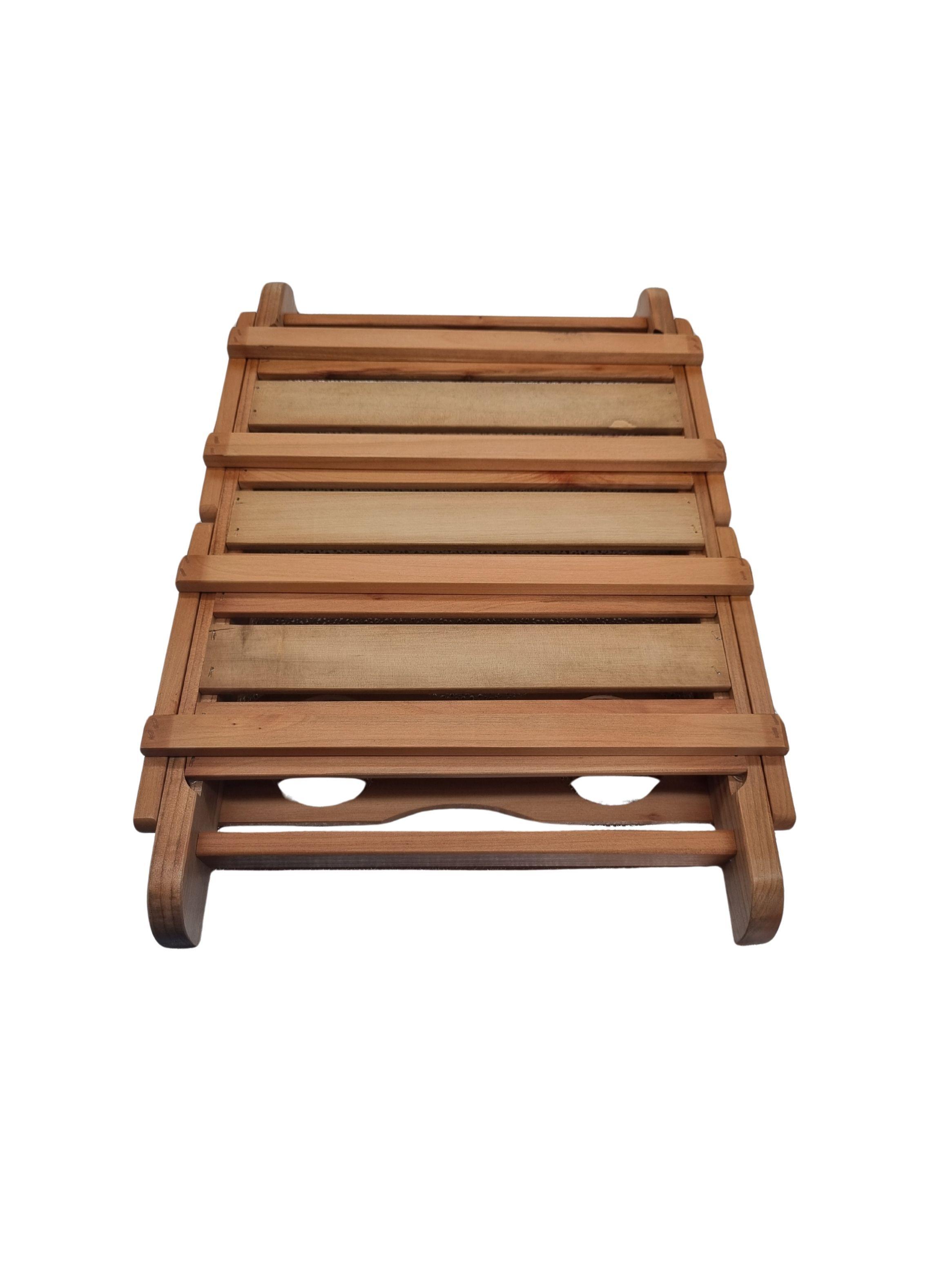 Bandeja para cama con patas madera nativa -2