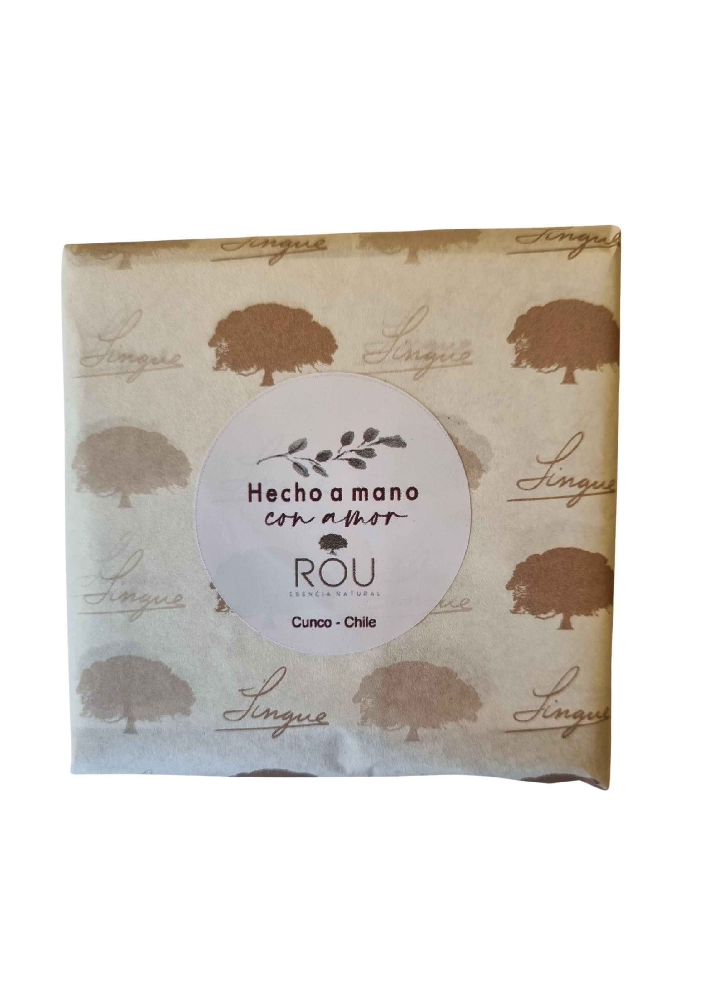 Posavasos de madera nativa 10 cm.( 6 und.) ROU-2
