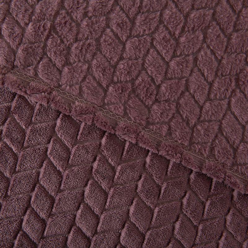 Frazada Jqd Flannel Nevada 2 P Morado-1