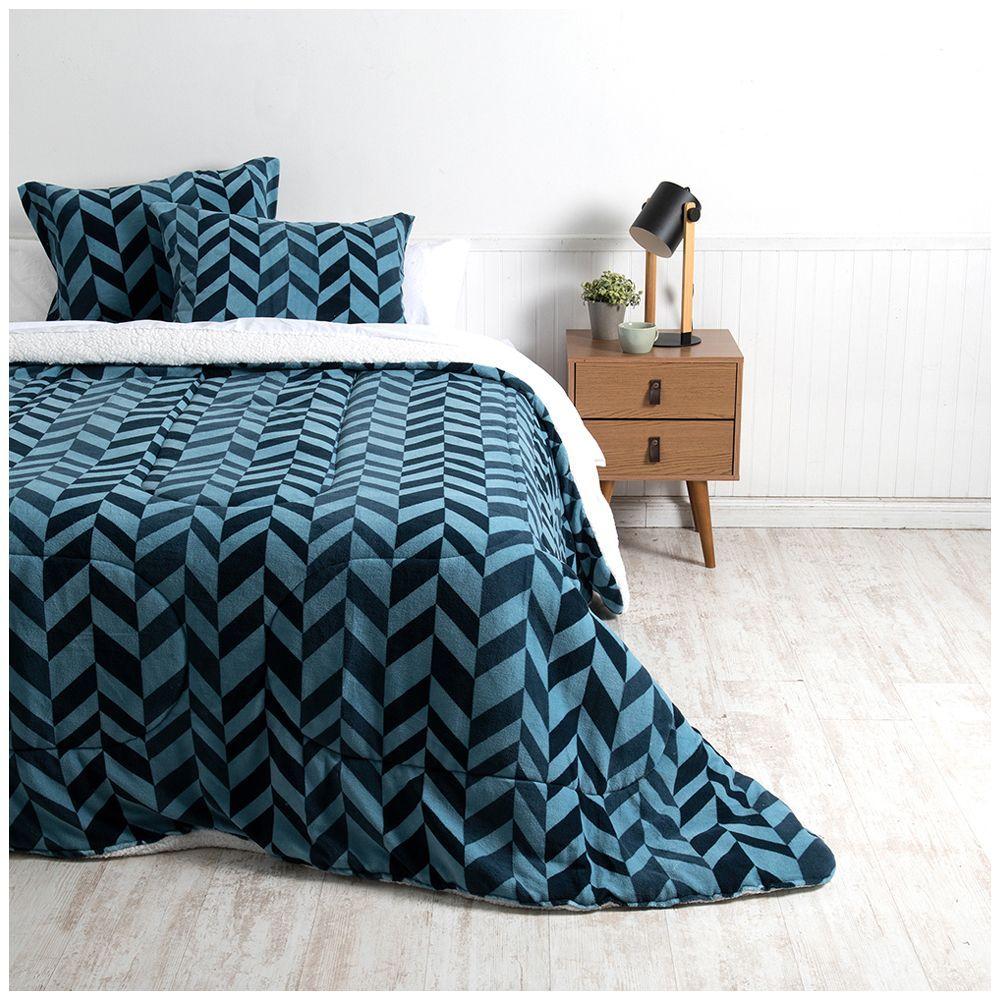 Plumon Coral print Sherpa King Dakota-0