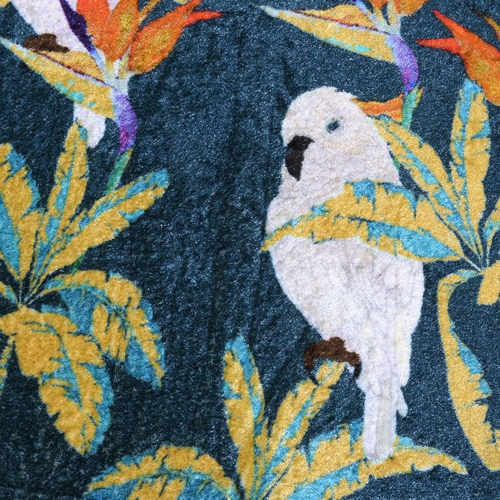 Cojin diseño 50x50cm cacatuas azul Fabrics-1