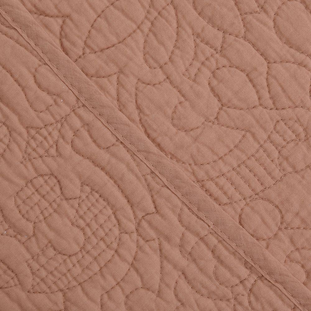 Cubrecama Quilt mosaico 1.5PL rosado Fabrics-1