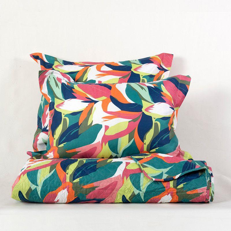 Quilt Cordoba Estampada  King Flowers-3