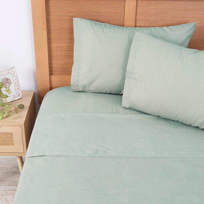 Sabana 144 Hilos Lisa S.King Turquesa-1