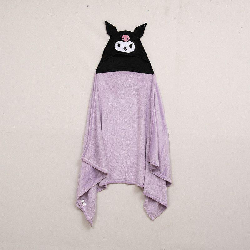 Manta capucha 3D 70X150cm Kuromi-1