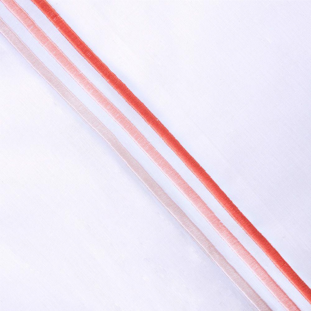 Sábana Bordada 144 Hilos 1.5 P Line Terracota-1