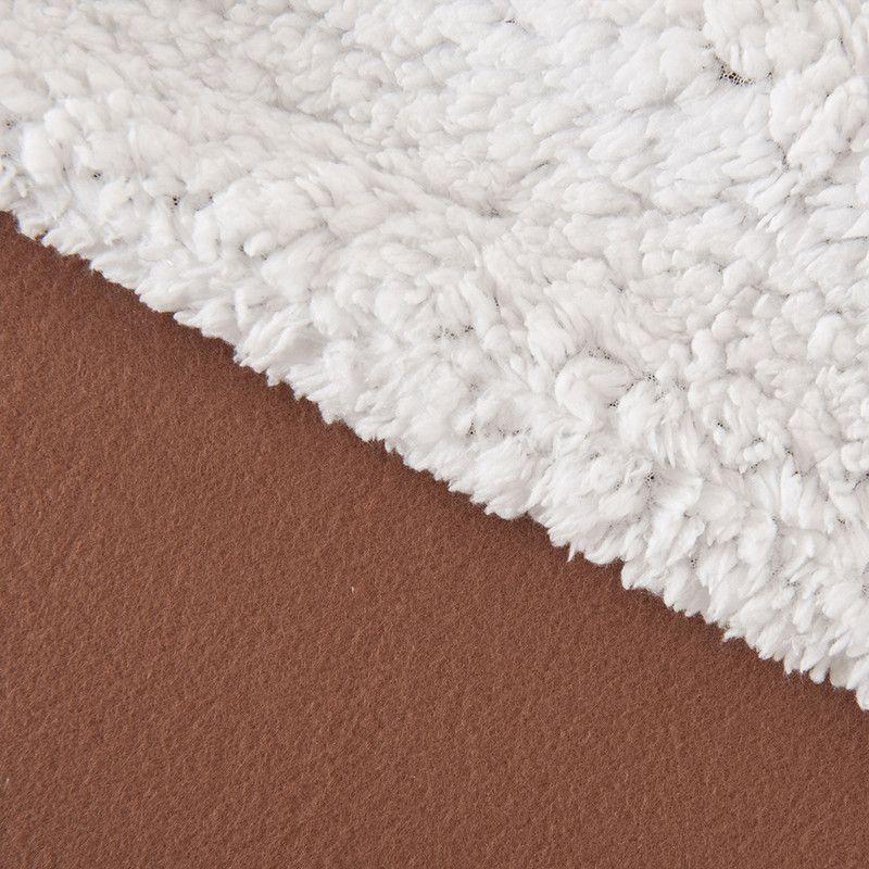 Frazada Polar-Sherpa Lisa 2 P Terracota-1