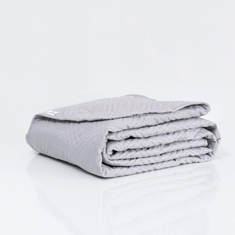 Quilt Cordoba lisa 1.5 P Gris-3