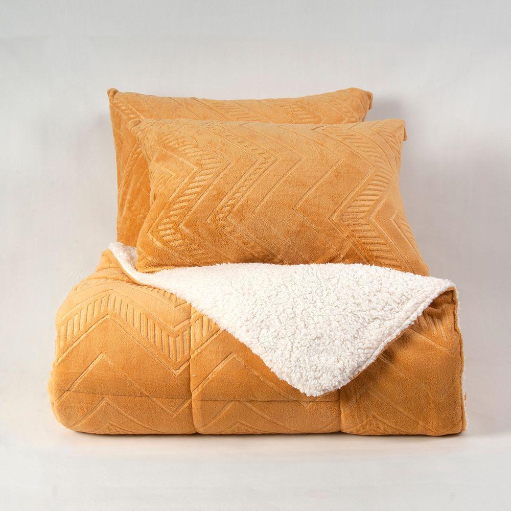 Plumon Coral Emboss King Amarillo-4