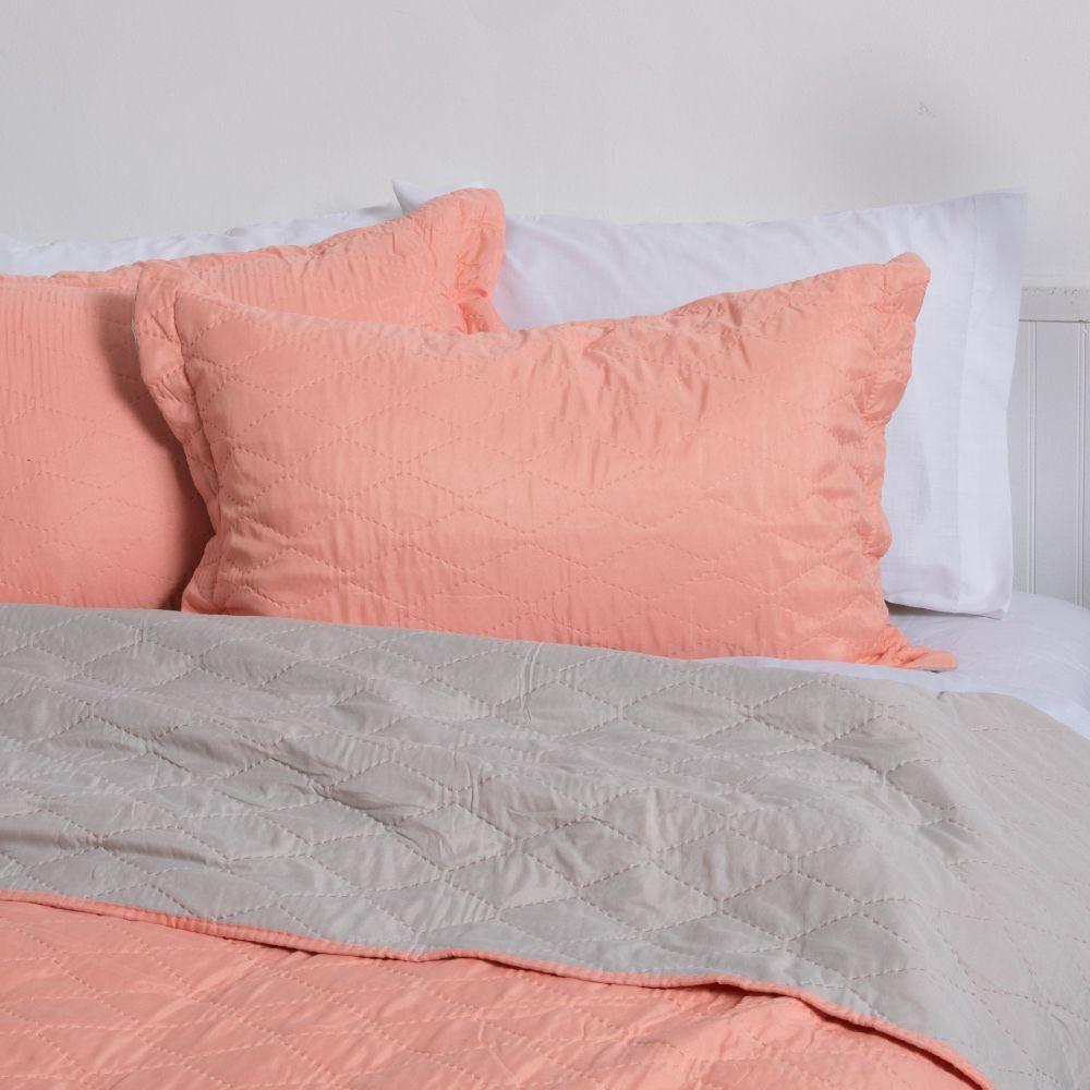 Quilt MF King Varosha Gris-Coral-3