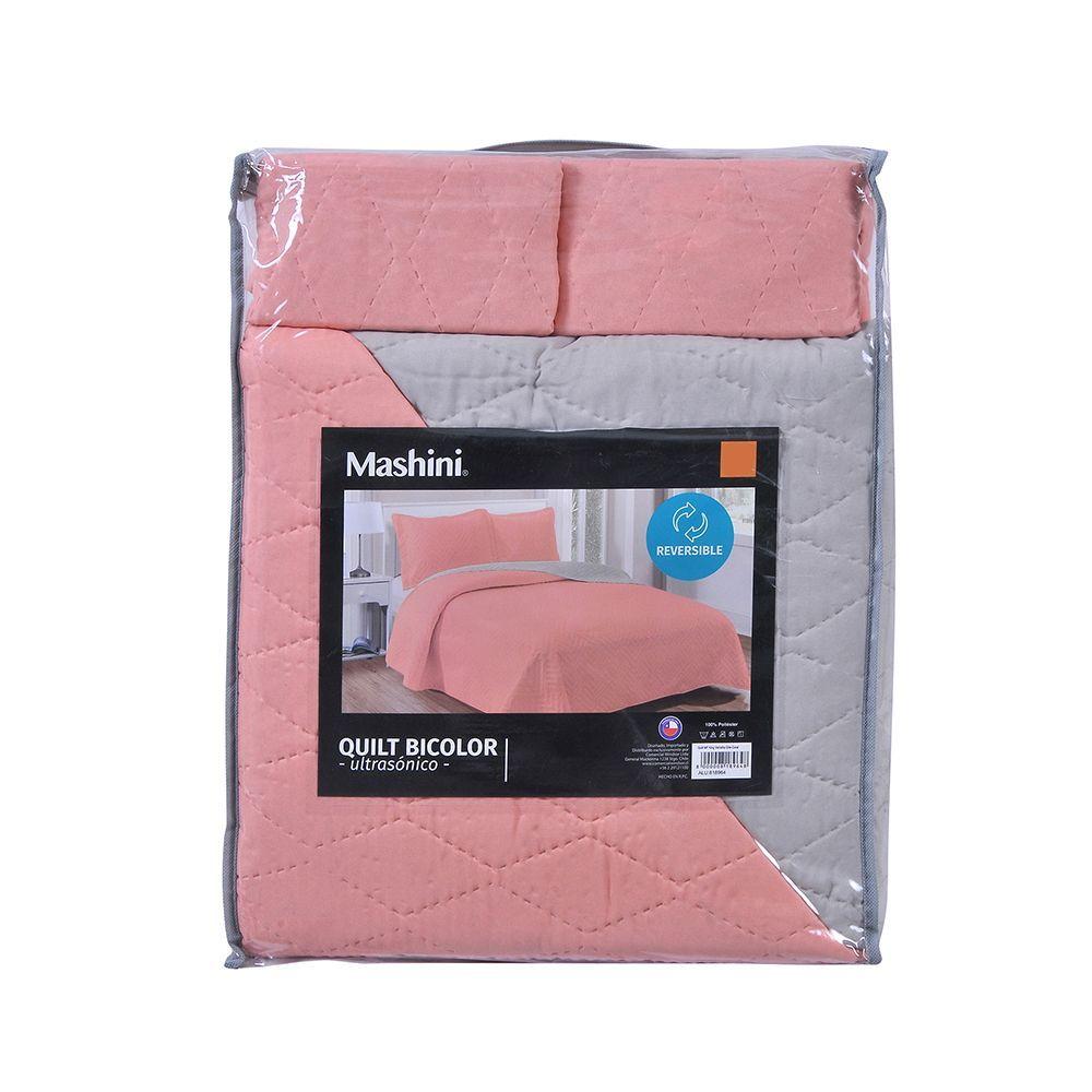 Quilt MF King Varosha Gris-Coral-5