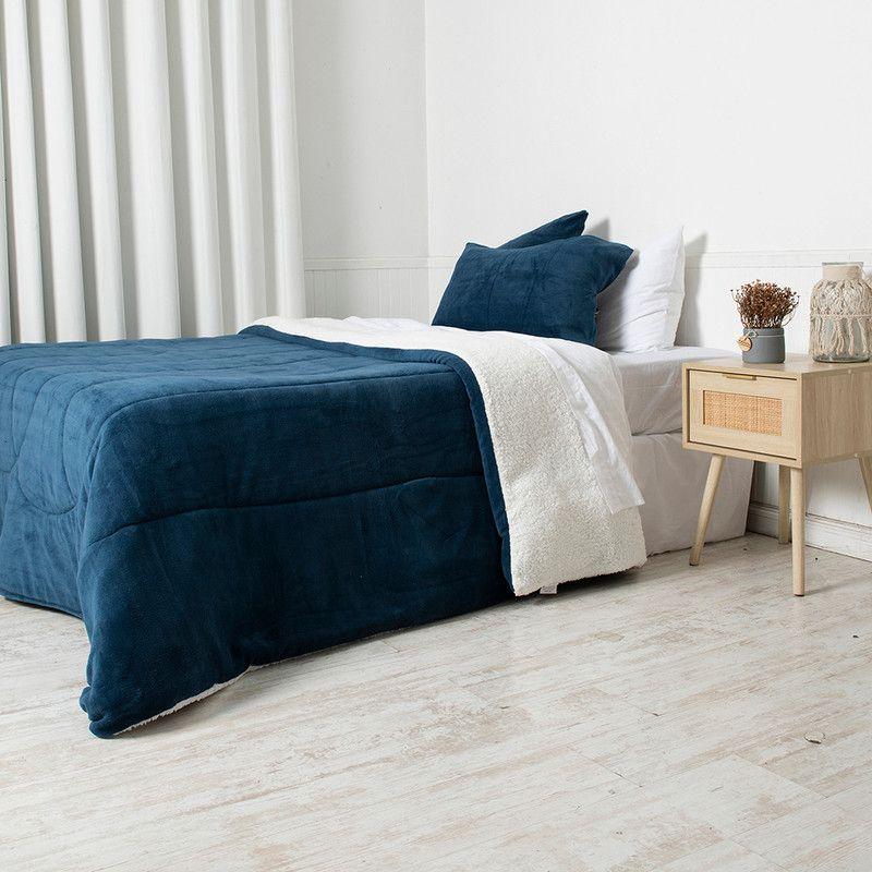 Plumon Coral Sherpa 2 P Azul esp-1