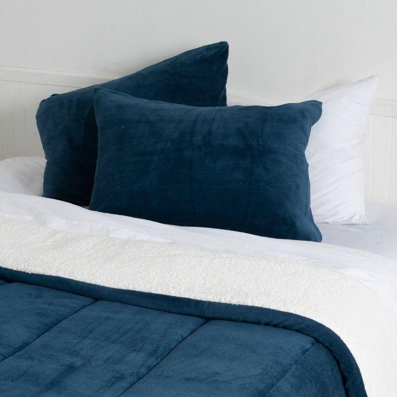 Plumon Coral Sherpa 2 P Azul esp-2