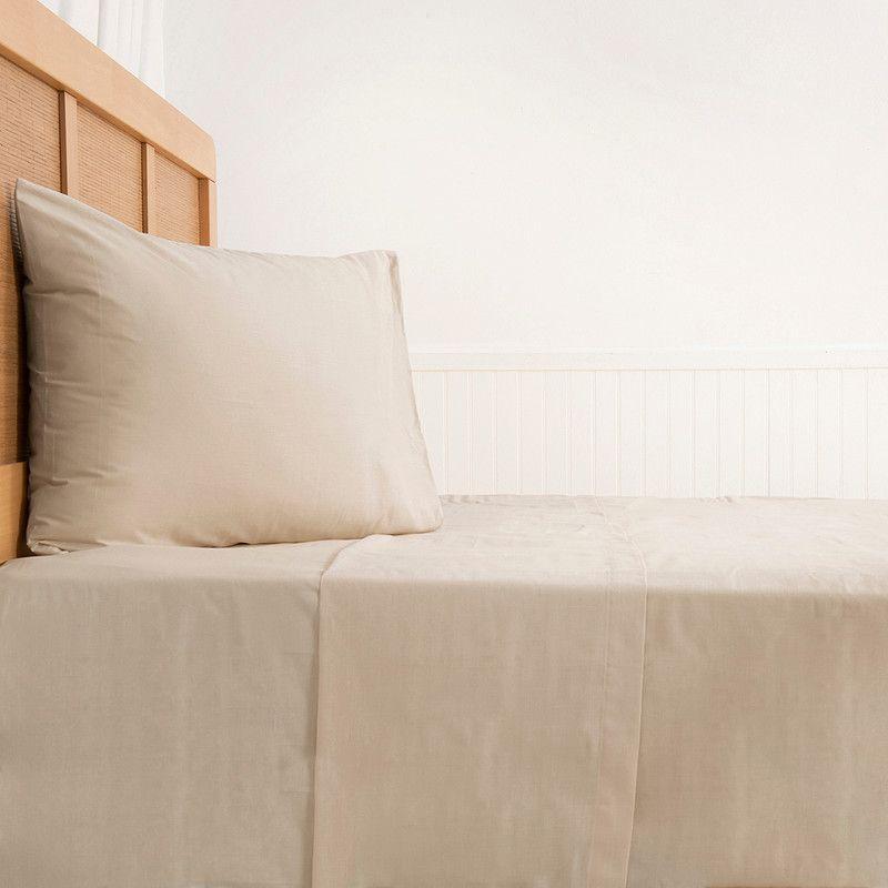 Sábana 180H Lisa 1.5 P Beige-3