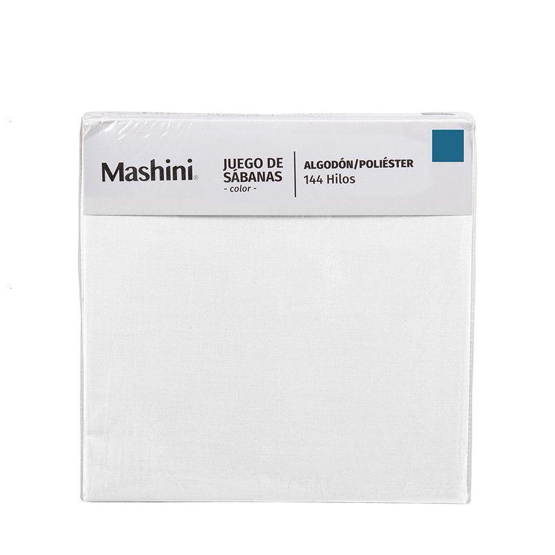 Sábana 144 H Colores Lisos S.King Perla-4