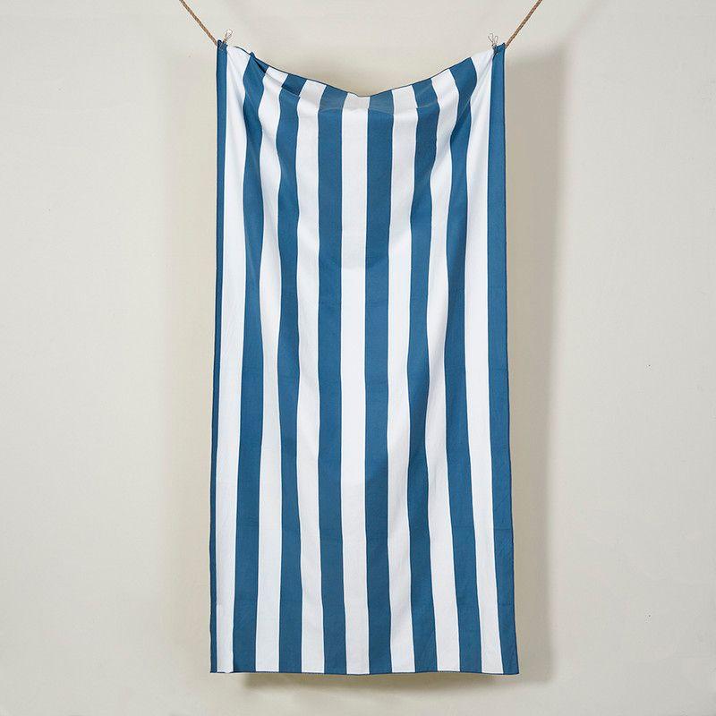 Toalla Playa MF Rayas 90x180 Azul-0