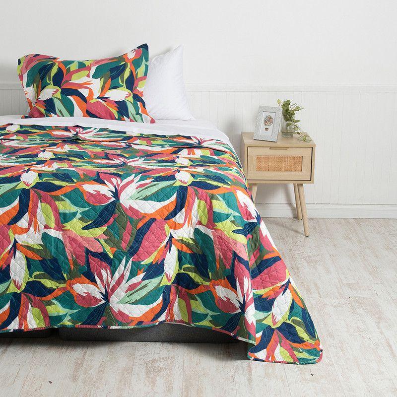 Quilt Cordoba Estampada  1.5 P Flowers-0