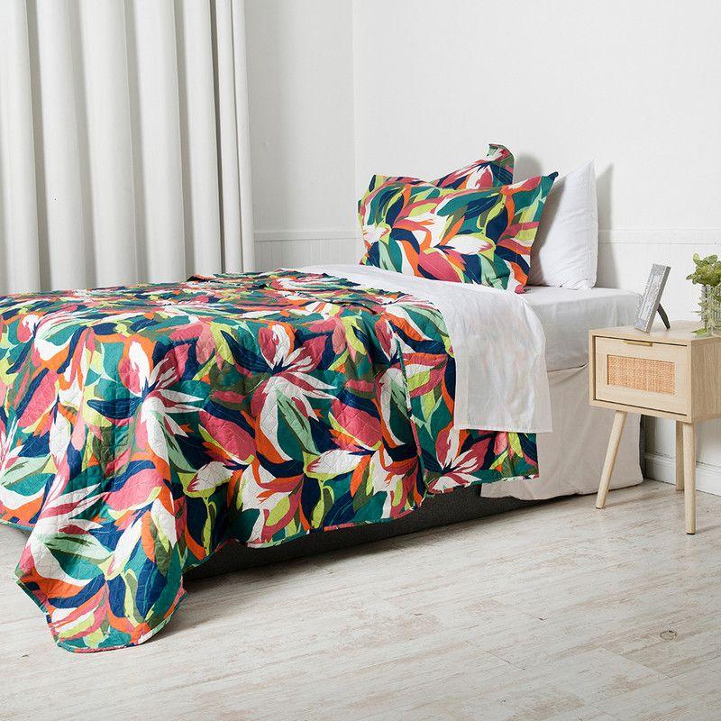Quilt Cordoba Estampada  1.5 P Flowers-1