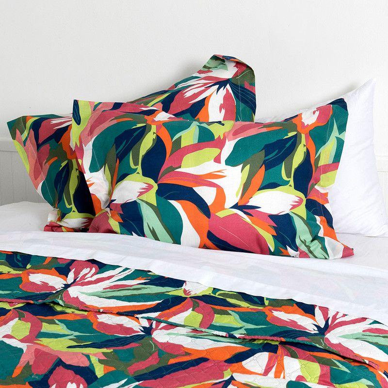 Quilt Cordoba Estampada  1.5 P Flowers-2