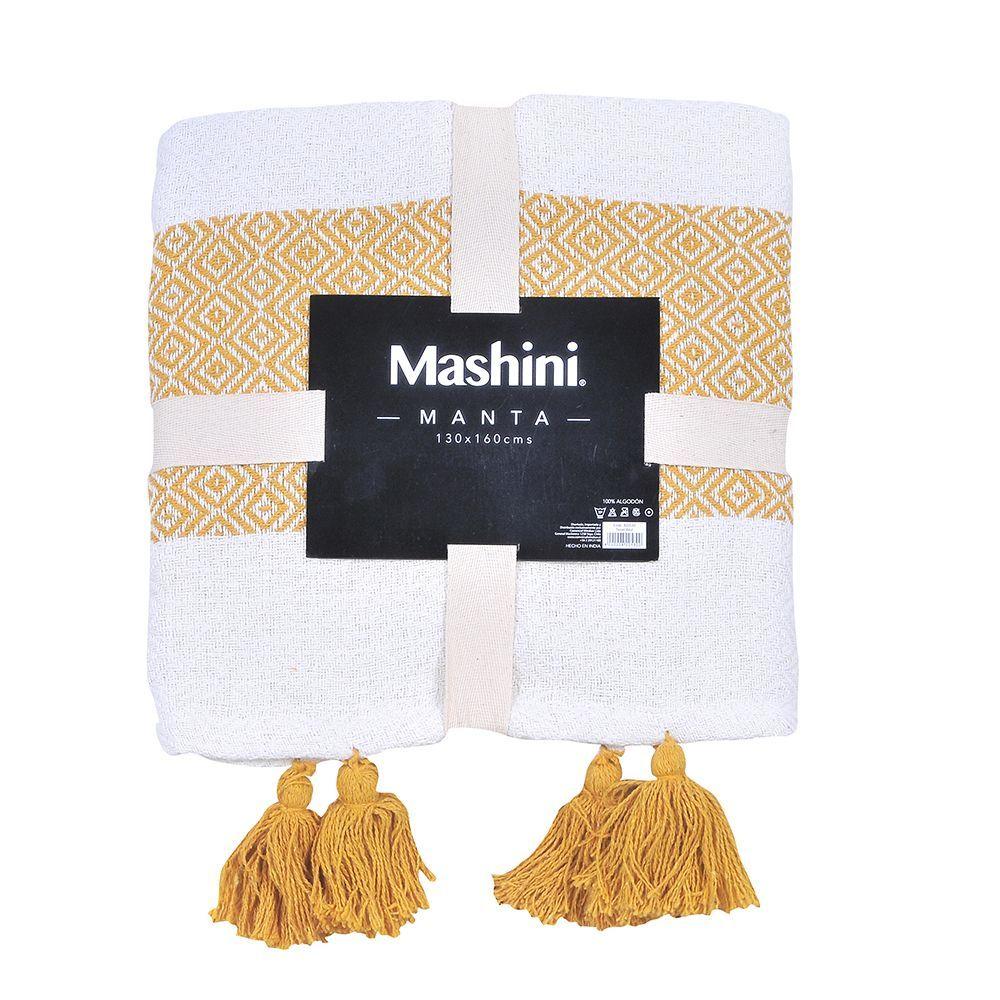 Manta Alg. Tassel 130x160cm M-2