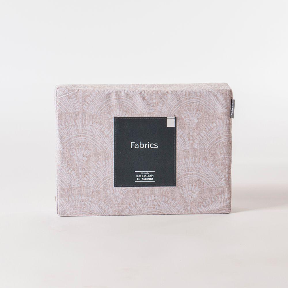 Cubreplumon est dust king beige Fabrics-2